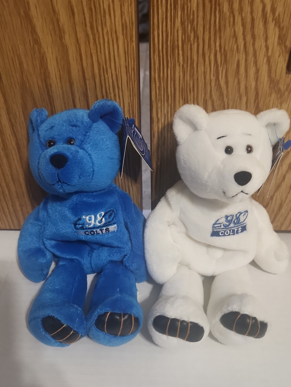 Limited Treasures Indianapolis Colts 1998 Peyton Manning Stuffed Bears Nwt